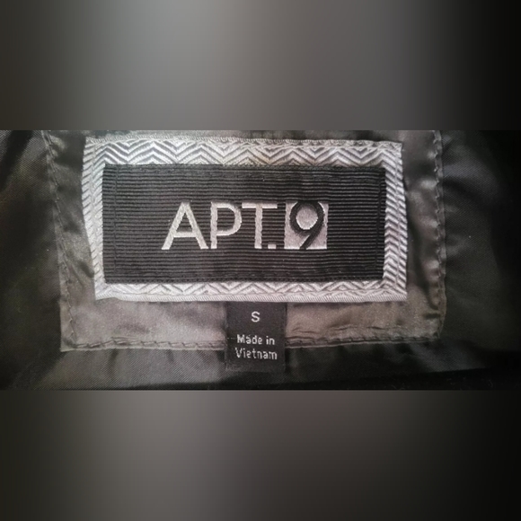 Apt 9 Silver/Grey Hooded Quilted Puffer Coat Size Small - Picture 6 of 15